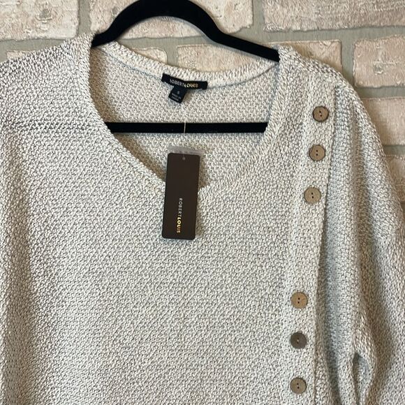 NWT Robert Louis lightweight 3/4‎ Sleeve Sweater size Small - Picture 2 of 7